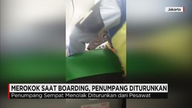 Merokok saat Boarding, Penumpang Citilink Diturunkan