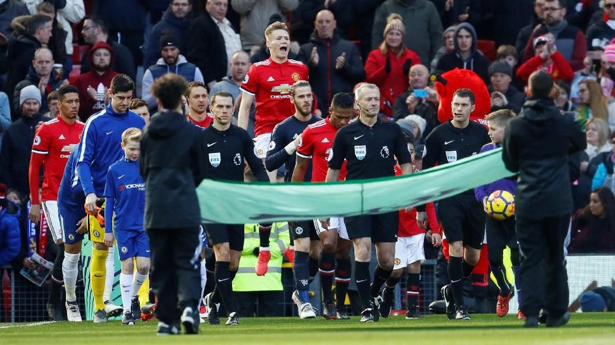 FOTO: Manchester United Kalahkan Chelsea Berkat Lingard