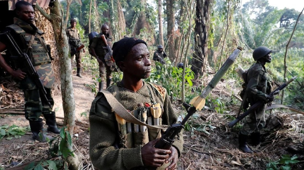 FOTO: Jejak Gempuran Pasukan Kongo ke Pemberontak Uganda