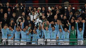 FOTO: Manchester City Juara Piala Liga