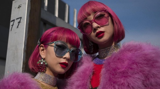 FOTO: 8 Kejutan 'Menyenangkan' di Milan Fashion Week 2018