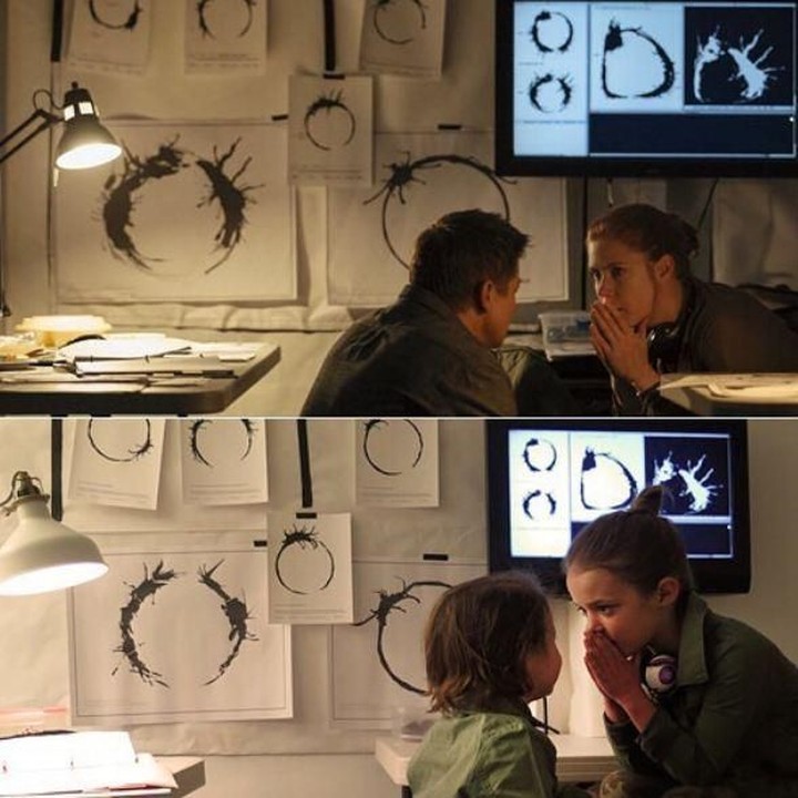 <p>Foto ini terinspirasi adegan film bertema sains fiksi, Arrival. Keren ya? (Foto: Instagram @dontcallmeoscar)</p>