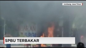 SPBU Terbakar