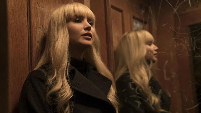 'Red Sparrow' adalah kisah spionase Rusia tak biasa yang penuh dengan adegan brutal, vulgar dan membuat gerah. Jennifer Lawrence adalah magnetnya.