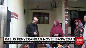 Novel Baswedan Tak Kenali Sketsa Wajah Penyerangnya