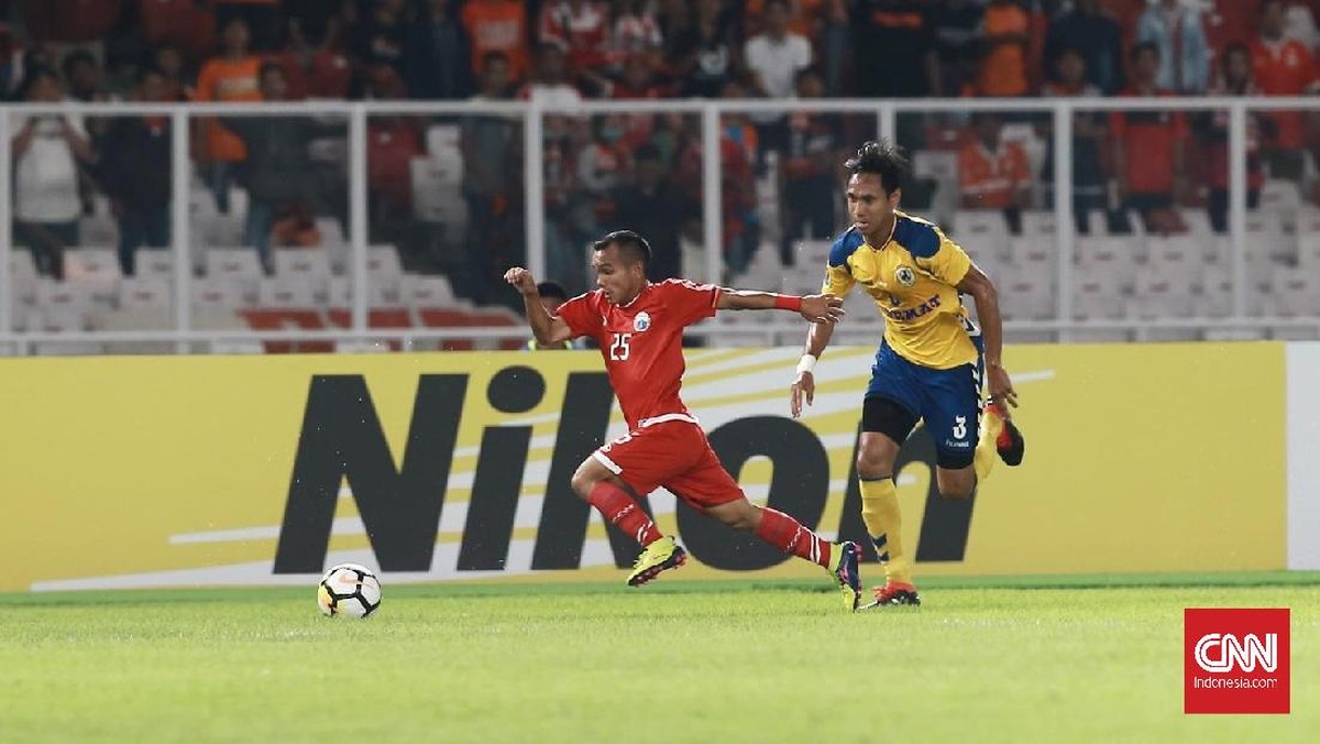FOTO: Persija Jakarta Menang Telak Atas Tampines