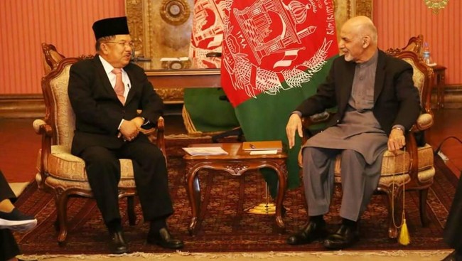 Wakil Presiden Jusuf Kalla menegaskan peran penting ulama dalam memelihara perdamaian di Indonesia dalam Konferensi Perdamaian Afghanistan, Rabu (28/2).