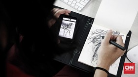 Menjajal Tablet Pengubah Gurat di Kertas Jadi Format Digital