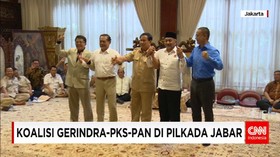 Pertemuan Petinggi Gerindra-PKS-PAN di Rumah Prabowo Subianto