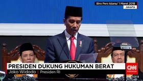 Presiden Dukung Hukuman Berat untuk Sejumlah Kasus