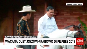 Wacana Duet Jokowi-Prabowo di Pemilihan Presiden 2019