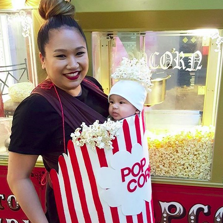 <p>Eits, hati-hati ketukar ya, Bun, dengan popcorn beneran. (Foto: Instagram/ @draydensonn)</p>