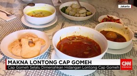 Hidangan Lontong Cap Gomeh Lambangkan Kebersamaan