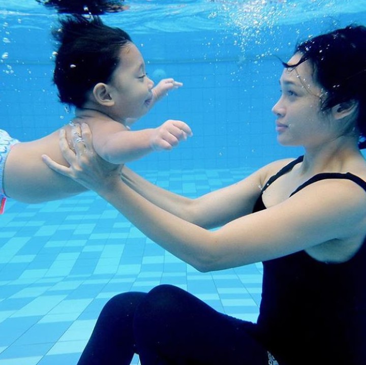 <p>Kawa juga sudah akbrab dengan olahraga air nih. (Foto: Instagram @andienaisyah)</p>