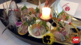Mencicip Rasa 'Manis' Sashimi Ikan Tai Khas Jepang