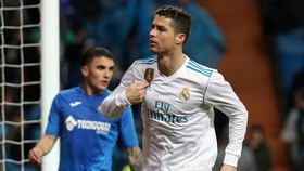 Ronaldo Cetak Brace, Real Madrid Kalahkan Getafe 3-1