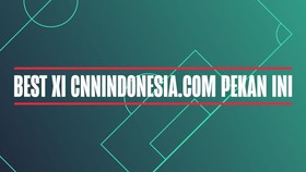 INFOGRAFIS: Best XI Versi CNNIndonesia.com Pekan Ini