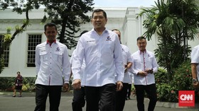 Hary Tanoe Tak Bahas Pilpres dengan Jokowi di Istana