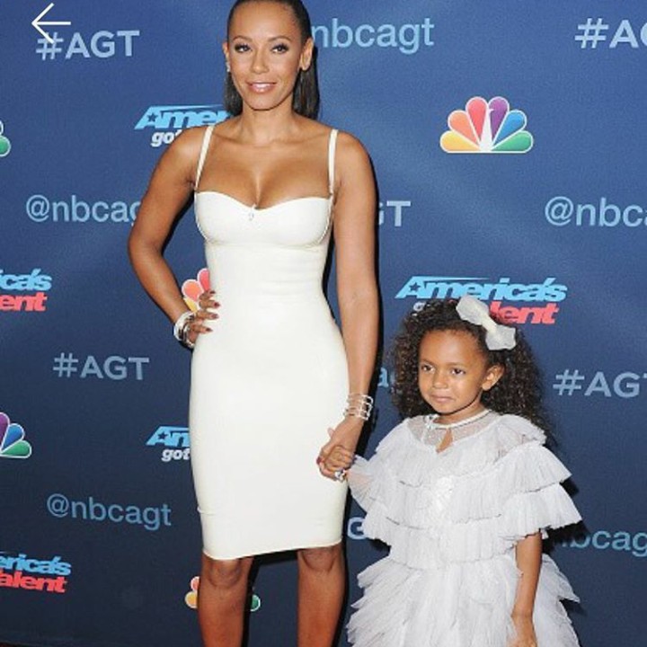 <p>Mel B sering banget ajak si bungsu untuk pergi ke acaranya. (Instagram @officialmelb)</p>