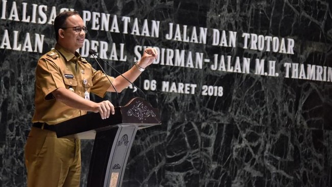 Gubernur DKI Anies Baswedan mengaku melakukan pemeriksaan 80 gedung di Jakarta terkait pengelolaan air tanah.