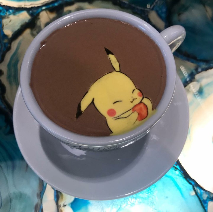 Kalau Bunda dan si kecil dihidangkan minuman ini, tega nggak ya minumnya? He-he-he. (Foto: Instagram/leekangbin91)