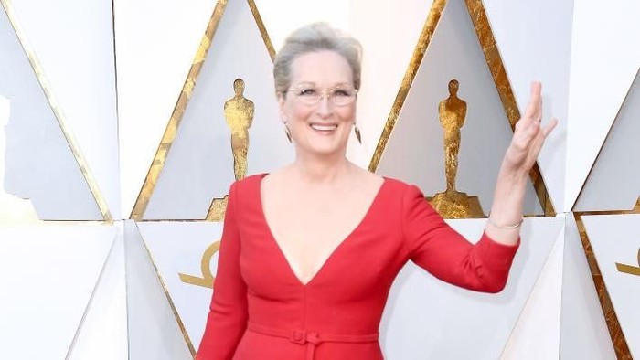 HOLLYWOOD, CA - MARCH 04:  Meryl Streep attends the 90th Annual Academy Awards at Hollywood & Highland Center on March 4, 2018 in Hollywood, California.  (Photo by Matt Winkelmeyer/Getty Images)