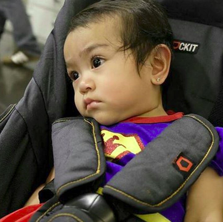 <p>Sehat-sehat ya anak lucu kesayangan Ayah Gary dan Bunda Richa. (Foto: Instagram/ @gary_iskak)  </p>