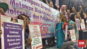 Gema 8 Tuntutan di Peringatan 'Hari Perempuan Sedunia'