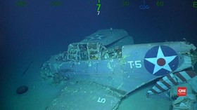 VIDEO: Kapal Induk Lexington Bekas Perang Dunia II Ditemukan