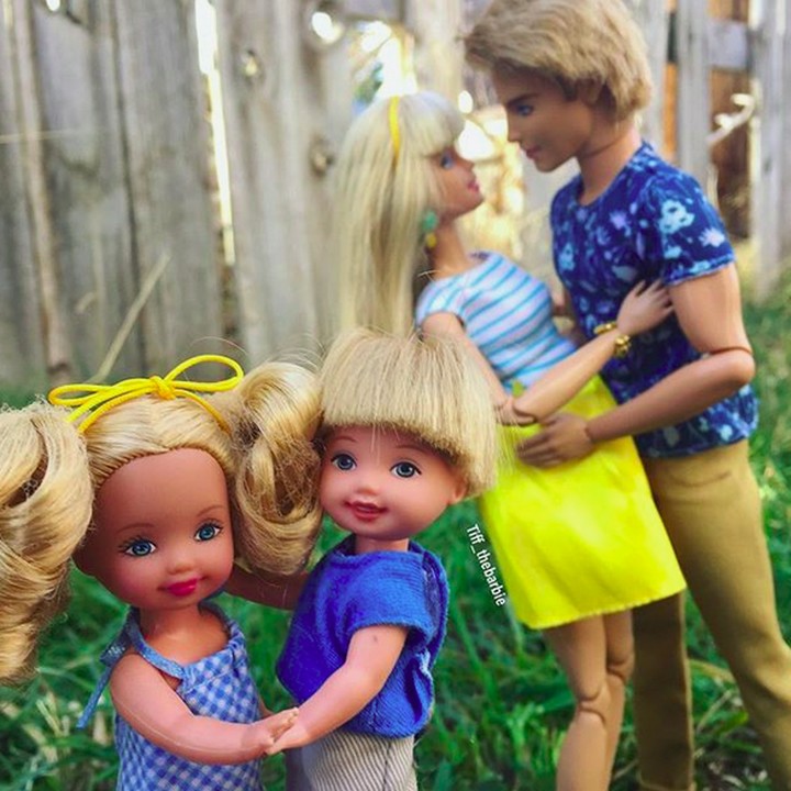<p>Inilah salah satu potret keluarga kecil Barbie bernama Tiff ini, Bun. (Foto: Instagram/ @tiff_thebarbie)</p>