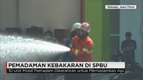 Pemadaman Kebakaran di SPBU