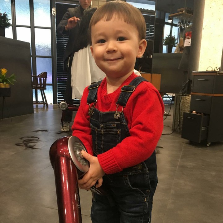 <p>Sekecil ini William sudah bermain acara reality show lho bersama sang ayah. (Foto: Instagram/williamhammington)</p>