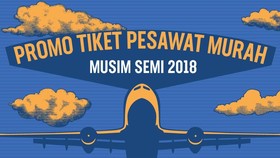 INFOGRAFIS: Promo Tiket Pesawat Murah Musim Semi 2018