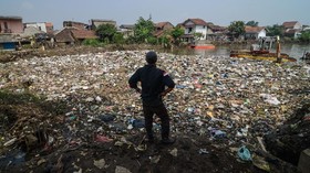 FOTO: Pusing oleh Sampah-sampah di Indonesia