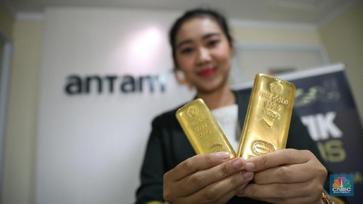 Emas Antam Kemarin Meroket, Hari Ini Ambles Rp 17.000/gram - PT Rifan Financindo