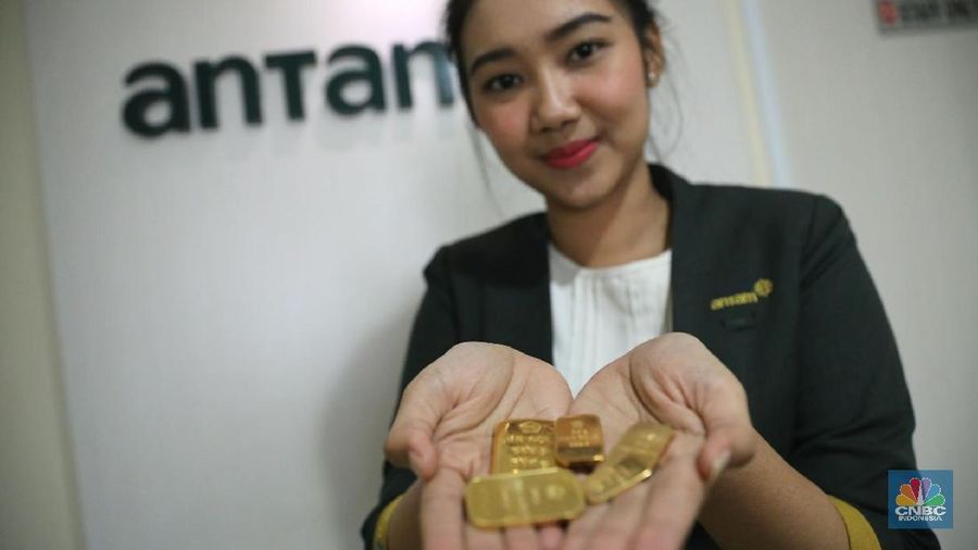 Emas (CNBC Indonesia/Andrean Kristianto)