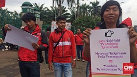 Suara Laki-laki Dukung Aksi Kesetaraan Hak Perempuan