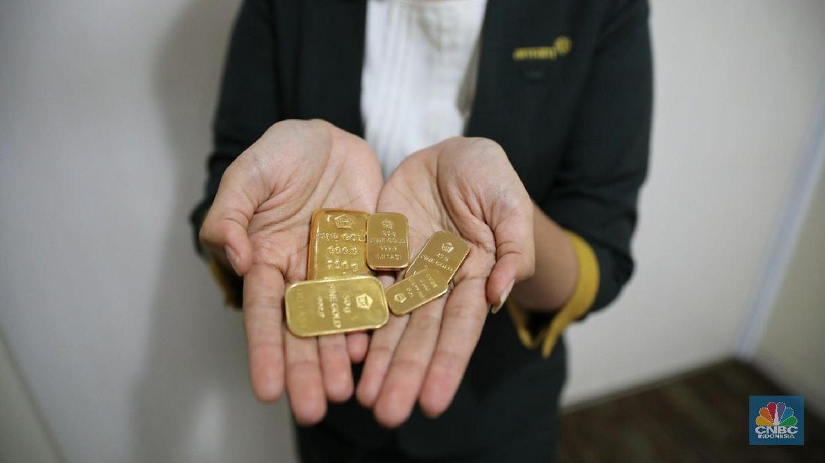 Harga Emas Antam Logam Mulia Hari Ini Melonjak Rp 40.000