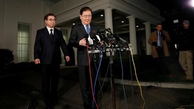 Pidato Delegasi Korsel Umumkan Rencana Kim Jong-un dan Trump