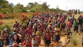 Dijaga Brimob, Warga di Papua Takut Merebut Kembali Tanahnya