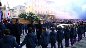 FOTO: Melepas Davide Astori ke Peristirahatan Terakhir