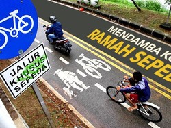 Pesepeda Kritik Jalur Sepeda di Jakarta Akan Diperpanjang: Tak Ada Pemeliharaan