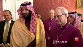 VIDEO: Putra Mahkota Saudi Bertemu Kepala Gereja Anglikan
