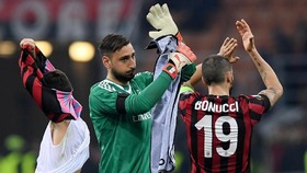 Donnarumma Masih Yakin Milan Bisa Menang di Markas Arsenal