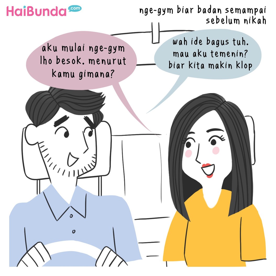 Sebelum dan sesudah nikah, ada perubahan respons suami nggak, Bun? Kayak apa sih perubahannya? Apa sama kayak yang dialami Bunda di komik ini?