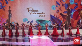 FOTO: Riuh Panggung Final Puteri Indonesia 2018