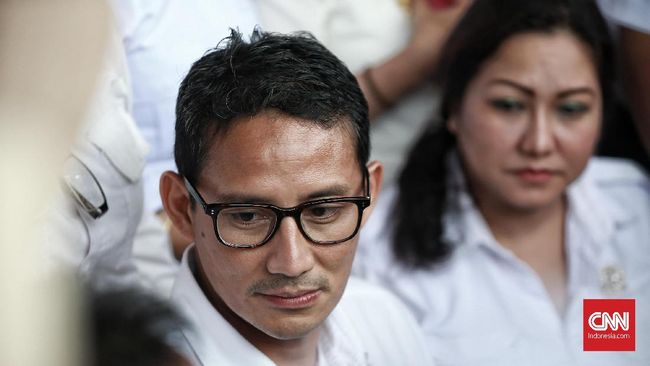 Jadi Wagub, Sandiaga Mengaku Pendapatan Berkurang