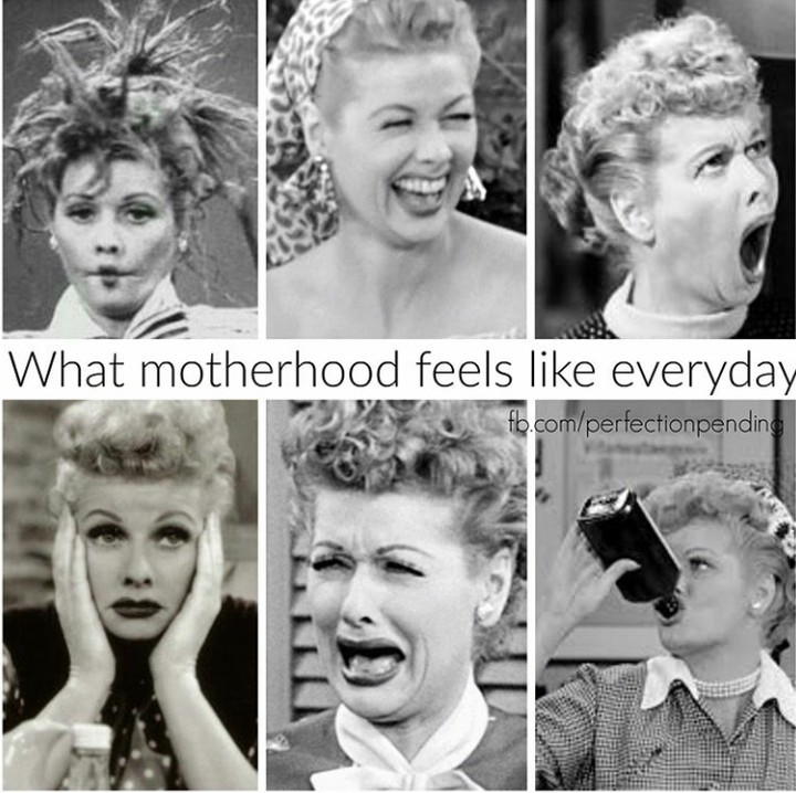 <p>Ini rasanya menjadi ibu tiap hari. (Foto: Instagram @perfectending)<br /><br /></p>