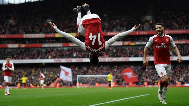 Arsenal berhasil menaklukkan Watford dengan skor 3-0 pada laga yang berlangsung di Stadion Emirates, Minggu (11/3).