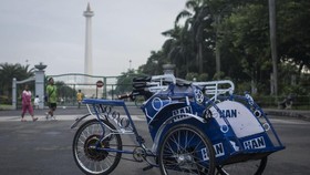 Pemprov DKI Resmi Batasi Jumlah Becak di Jakarta
